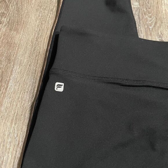 Fabletics Mesh Powerhold Leggings Black/Copper Plus Size: 2X - Picture 10 of 10